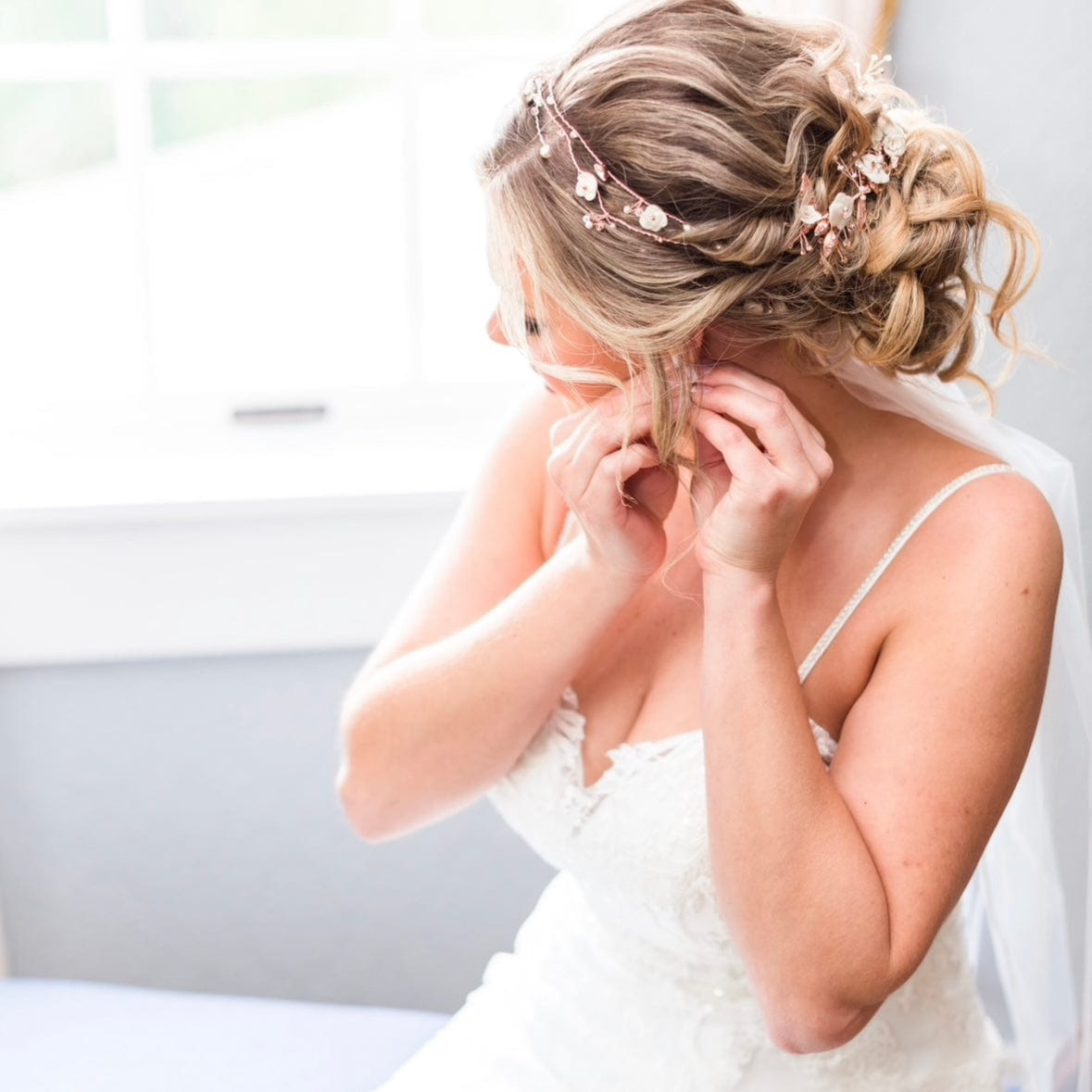 Flower hair vine – Faye Daniel Designs display picture 3