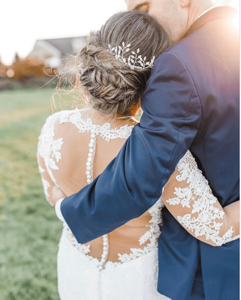 Austrian crystal hairpiece