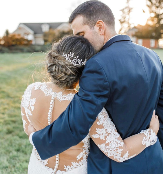 Austrian crystal hairpiece