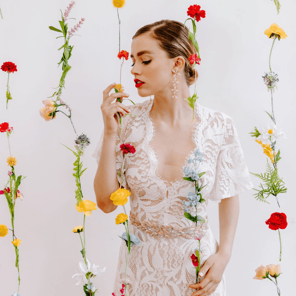 He loves me He loves me not earrings