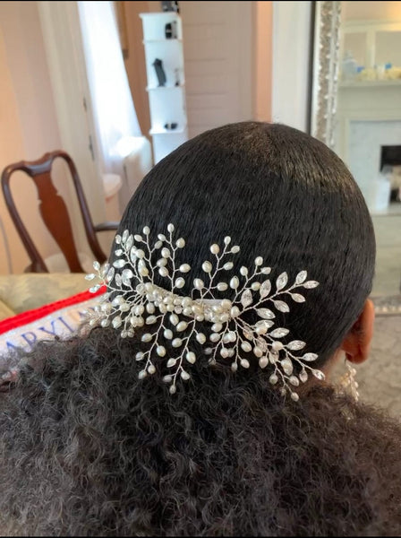 Kinsley statement hairpiece