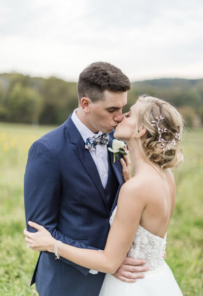 Jessica crystal hair vine