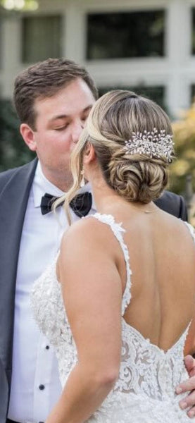 Kinsley statement hairpiece