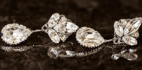 Meghan crystal earring