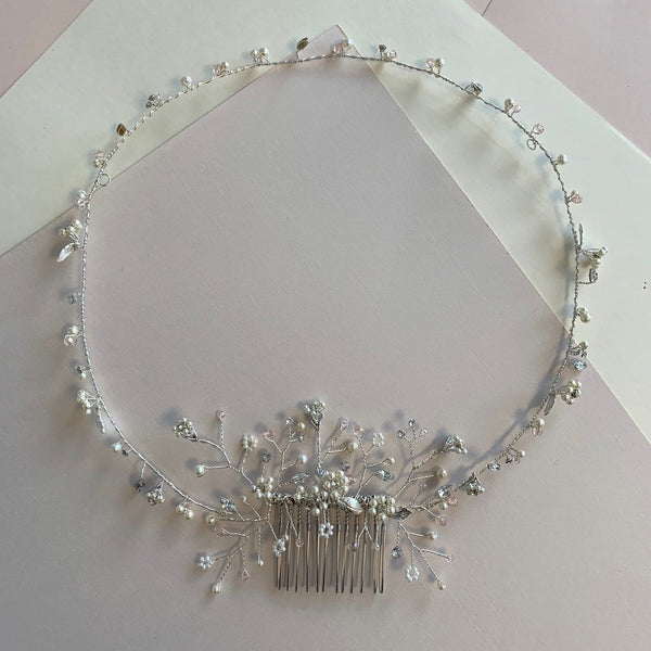 Julia halo & hair comb