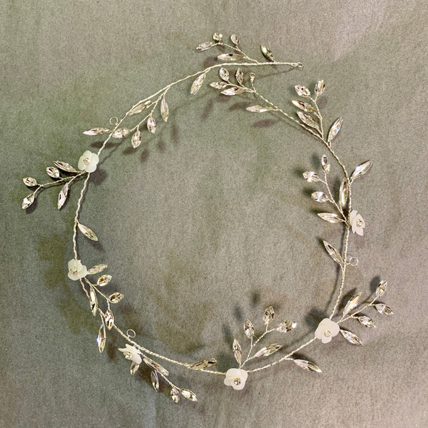 Austrian Crystal hair vine