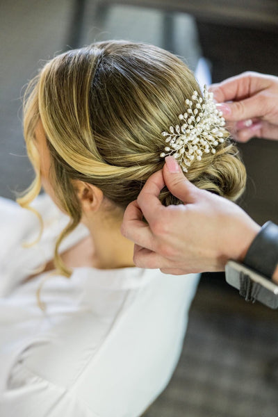 Kinsley statement hairpiece