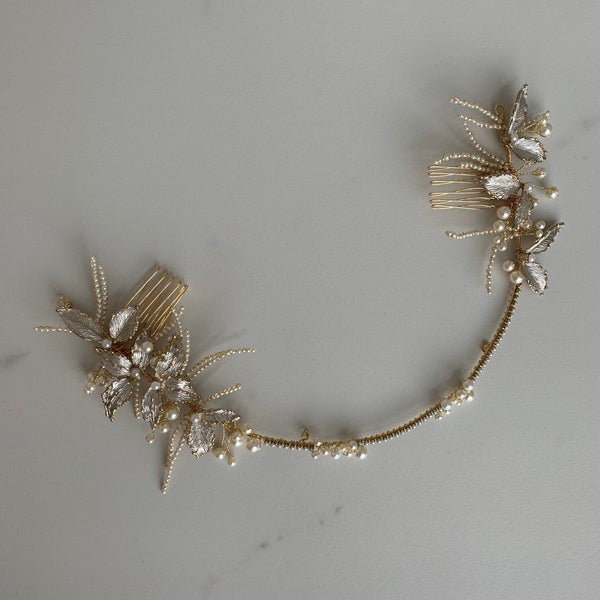 Bridget pearl hairpiece