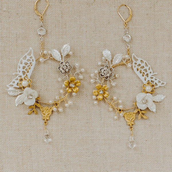 Trellis earrings