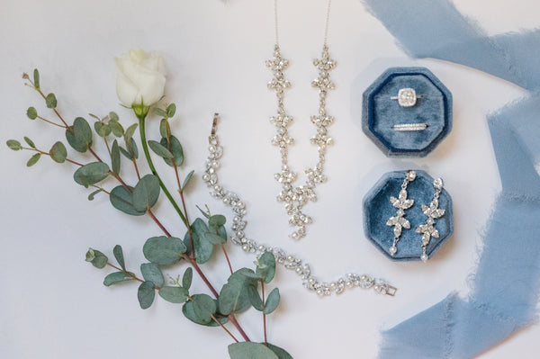 Crystal statement necklace