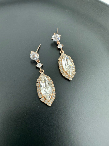Olivia crystal earrings