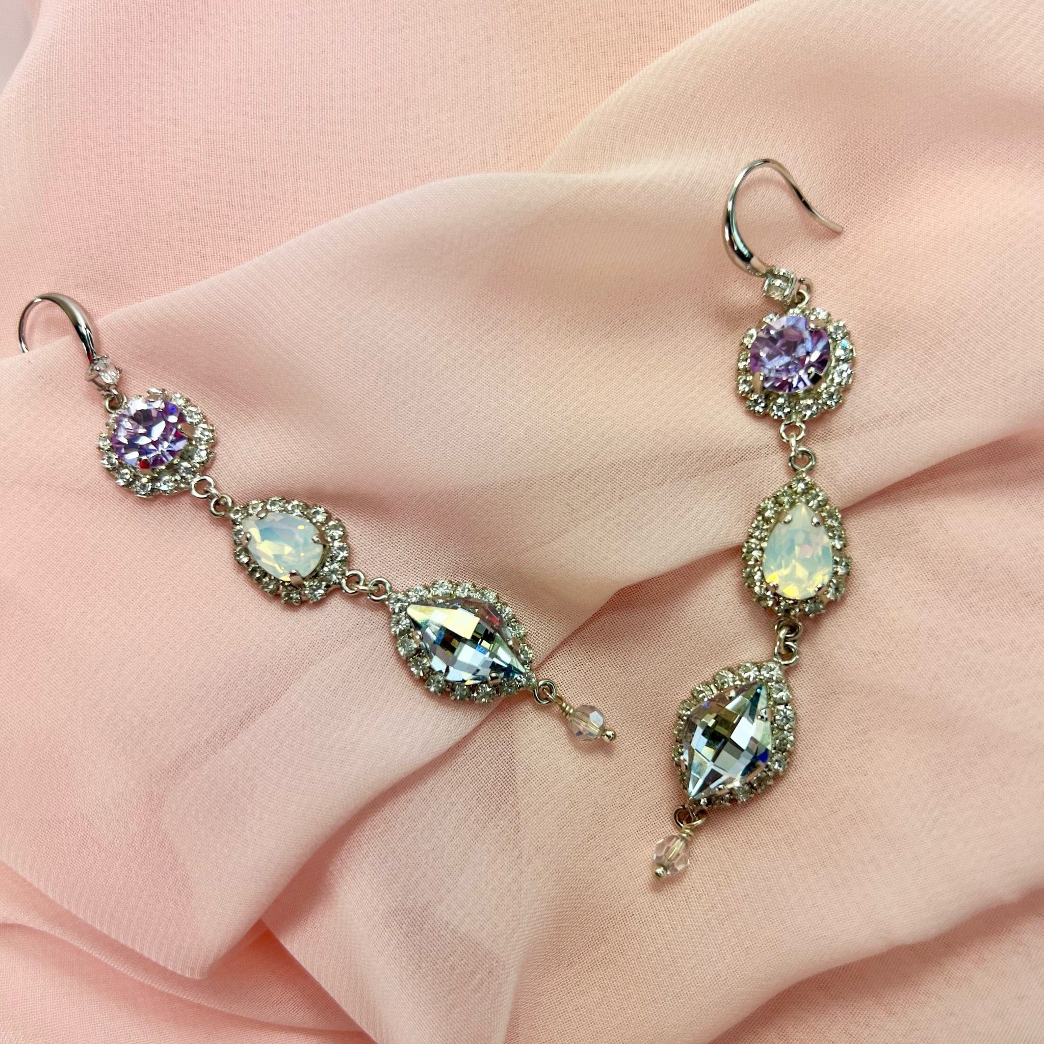Iris Austrian crystal earring